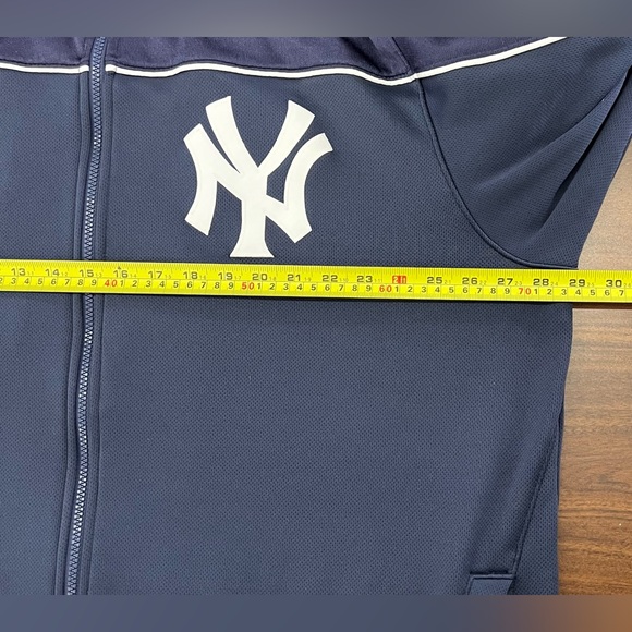 Mens New York Yankees Majestic Full Zip Jacket size XXL - Picture 4 of 7